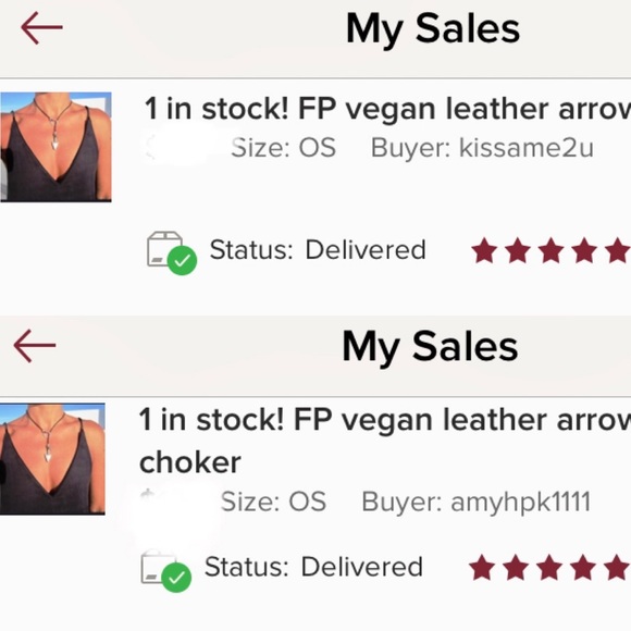 Last! FP wrap silver arrow choker or bracelet - Picture 3 of 4